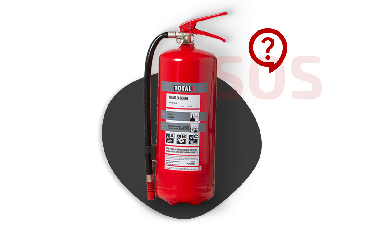 Pomoč pri nakupu gasilnega aparata